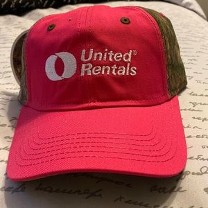 Pink camo hat
